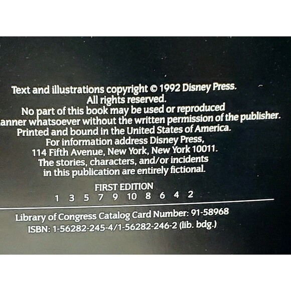 Jabberwocky Lewis Carroll 1992 Disney Press 1st Ed Illustrated HC Book - Picture 15 of 15